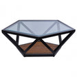 Pentagon Coffee Table, Black
