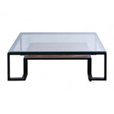 Cibo Roman Coffee Table, Black