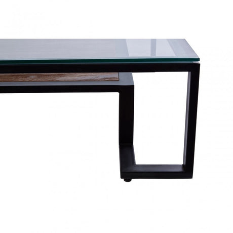 Cibo Roman Coffee Table, Black