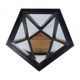 Pentagon Side Table, Black