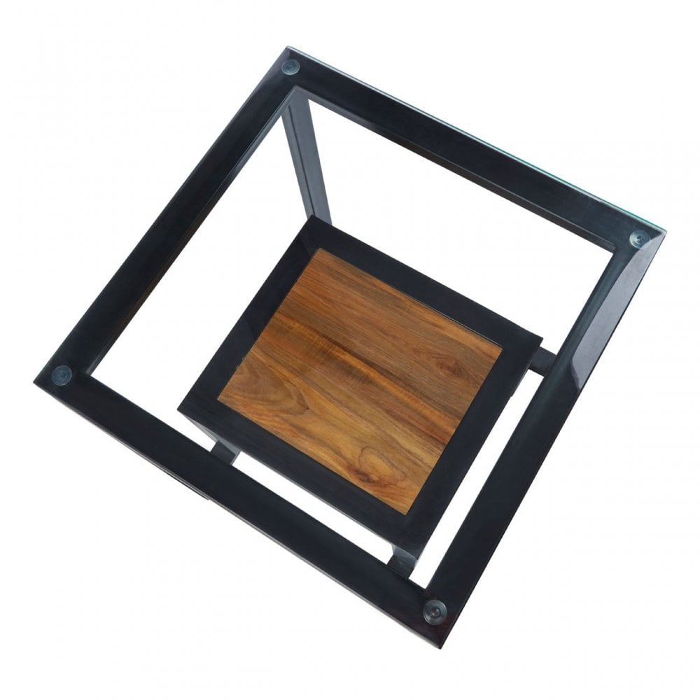 Cibo Roman Side Table, Black