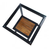 Cibo Roman Side Table, Black
