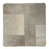 Safira Grey Pouffe, Grey