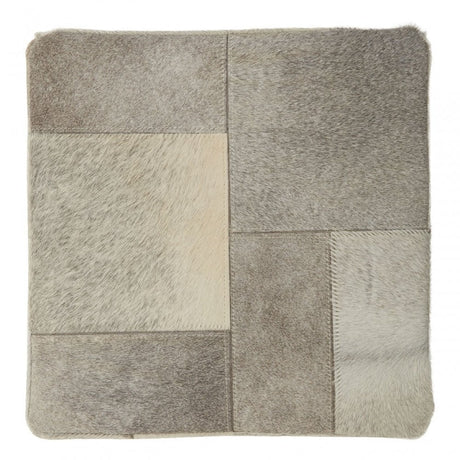 Safira Grey Pouffe, Grey