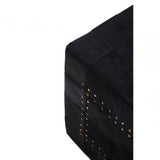 Safira Pouffe With Stud Detail, Multi-Coloured