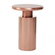 Corra Copper Finish Side Table