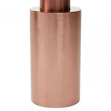Corra Copper Finish Side Table