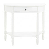 Heritage Semi-Circle Console Table With Drawer