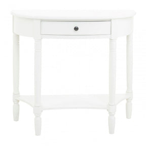 Heritage Semi-Circle Console Table With Drawer