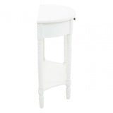 Heritage Semi-Circle Console Table With Drawer