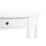 Heritage Semi-Circle Console Table With Drawer