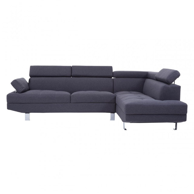 Hanover Large Grey Linen Sofa