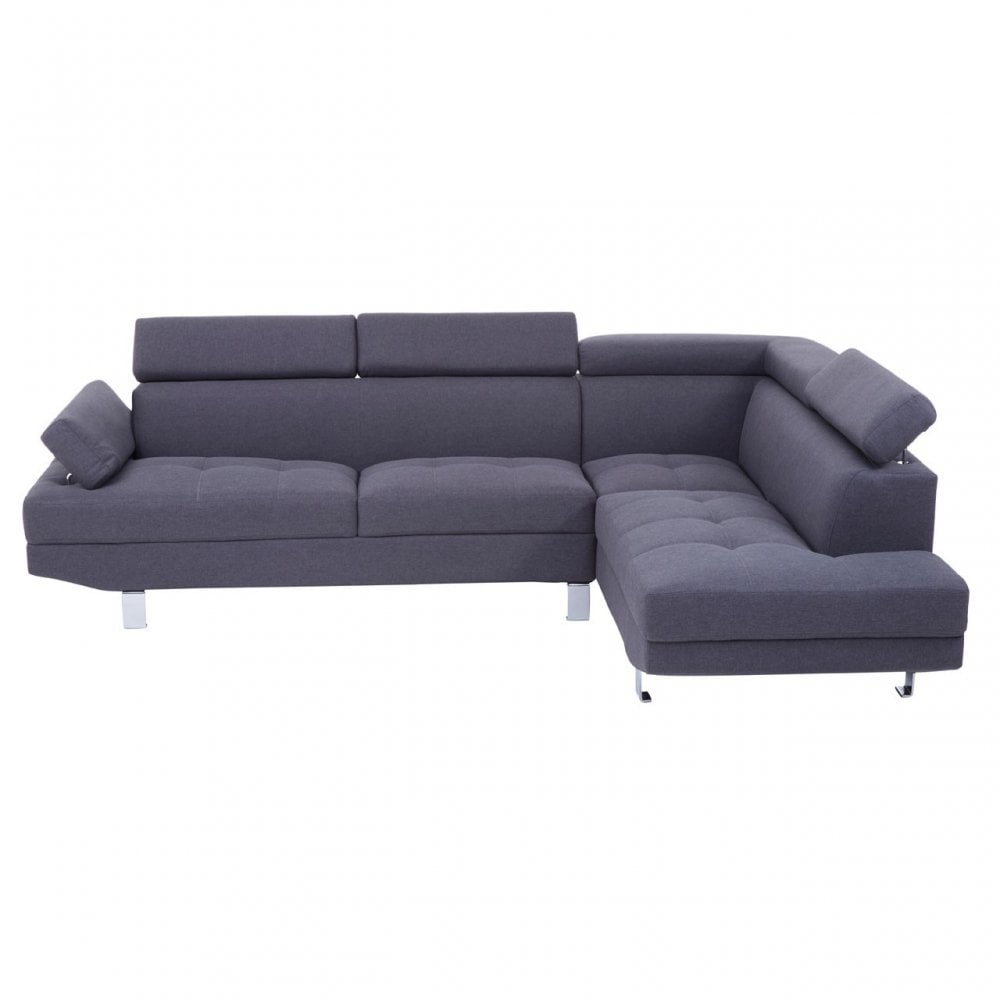 Hanover Large Grey Linen Sofa
