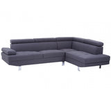 Hanover Large Grey Linen Sofa