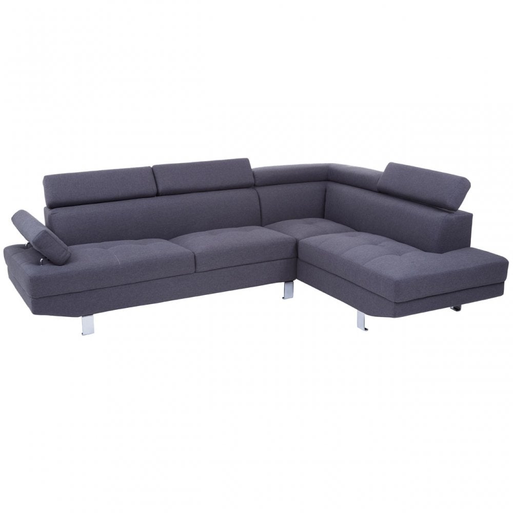 Hanover Large Grey Linen Sofa