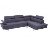 Hanover Large Grey Linen Sofa