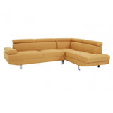 Hanover Large Ochre Linen Sofa