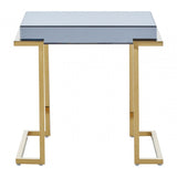 Kaso End Table, Grey