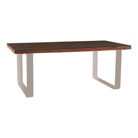 Kerala Natural U-Shaped Base Dining Table