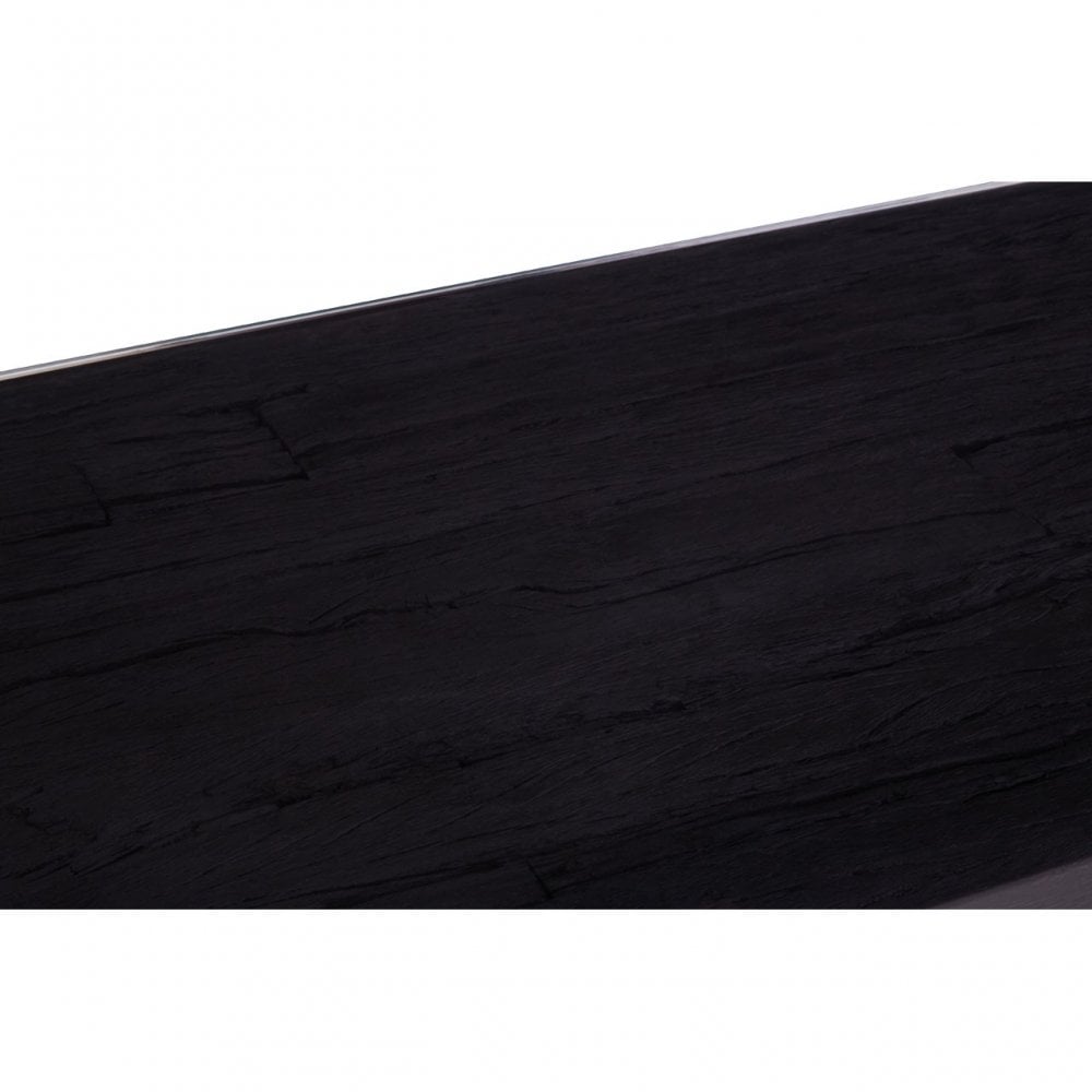 Kerala Black Coffee Table With Cross Base