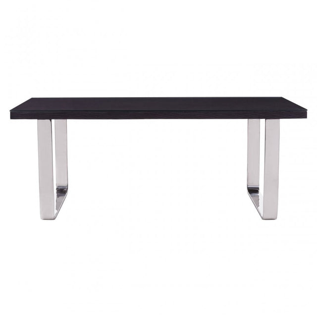 Kerala Black U-Shaped Base Dining Table
