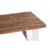 Kerala Natural U-Shaped Base Coffee Table