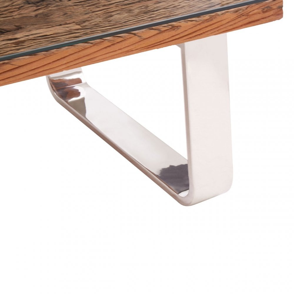 Kerala Natural U-Shaped Base Coffee Table