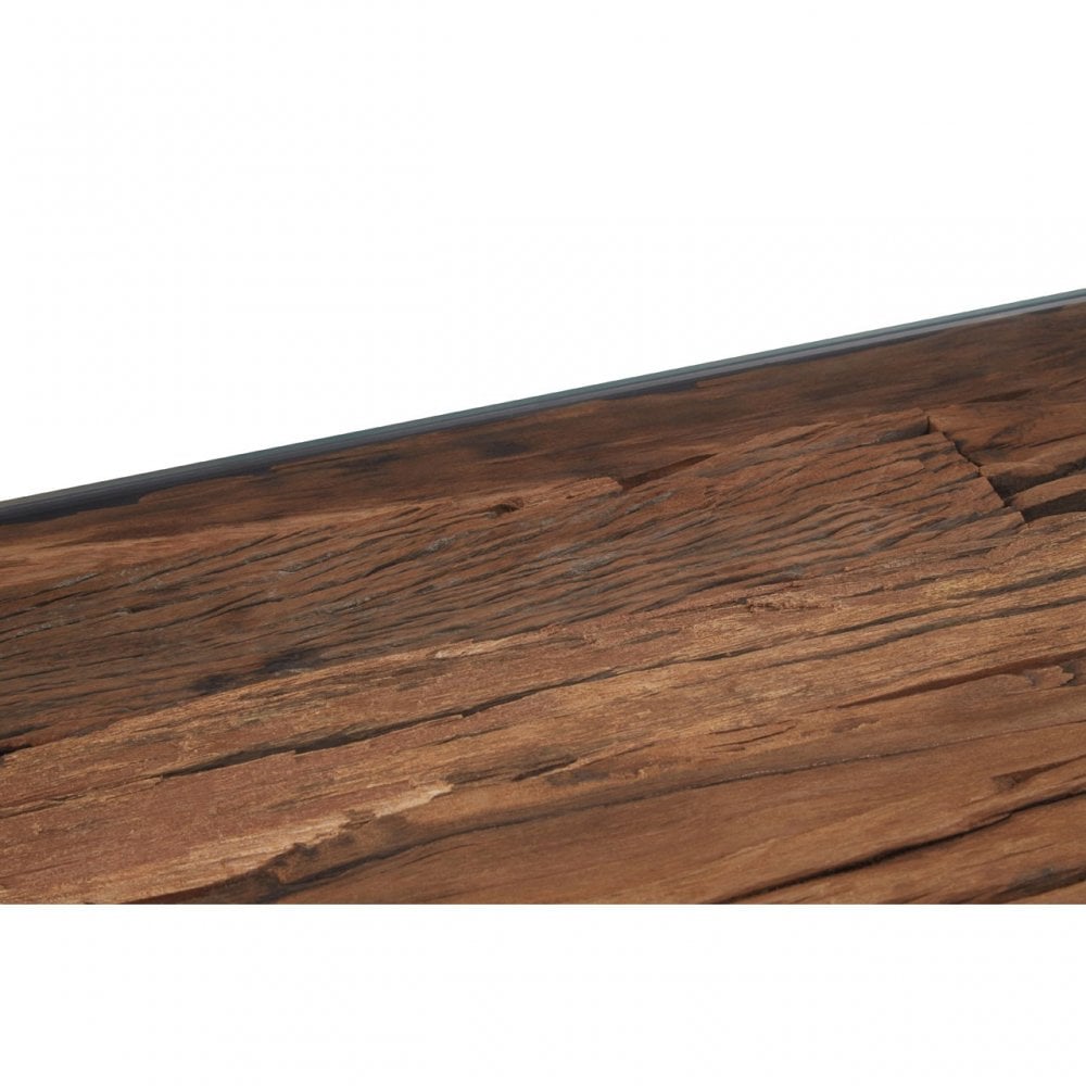 Kerala Natural U-Shaped Base Console Table