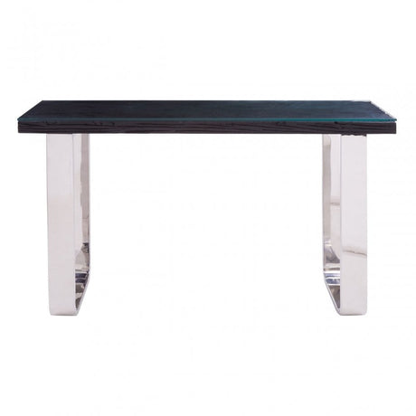 Kerala Black U-Shaped Base Console Table