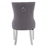 Richmond Grey Dining Chair, Grey