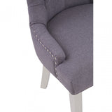 Richmond Grey Dining Chair, Grey