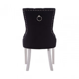 Richmond Black Dining Chair, Black