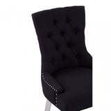 Richmond Black Dining Chair, Black