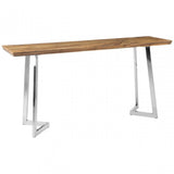 Gabar Console Table, Natural