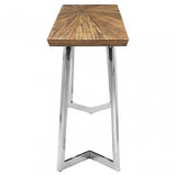 Gabar Console Table, Natural