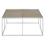 Oria Coffee Table, Silver