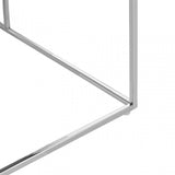 Oria Coffee Table, Silver