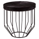 Kensington Townhouse Black Side Table, Black