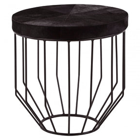 Kensington Townhouse Black Side Table, Black