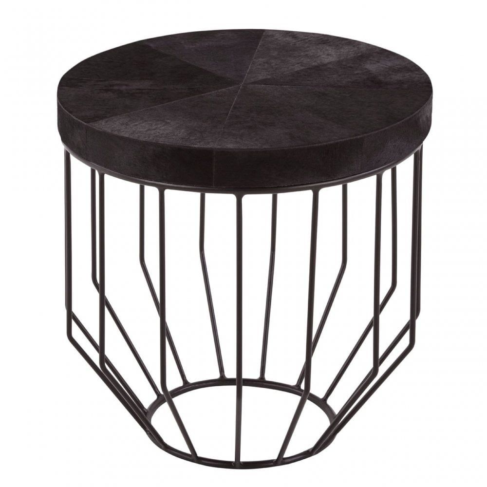Kensington Townhouse Black Side Table, Black