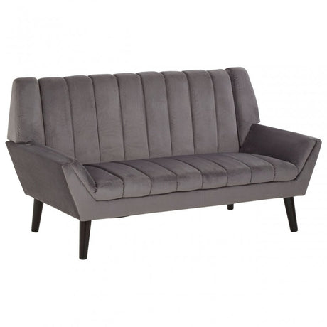 Savina 2 Seat Grey Sofa, Grey