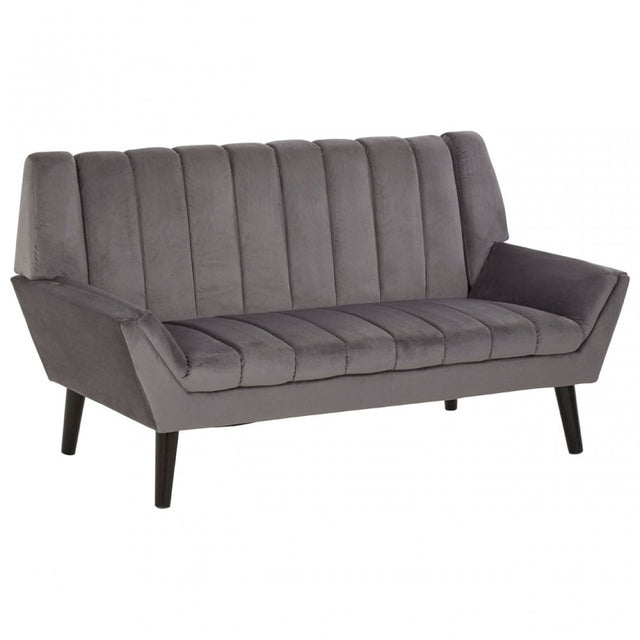 Savina 2 Seat Grey Sofa, Grey