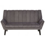 Savina 2 Seat Grey Sofa, Grey