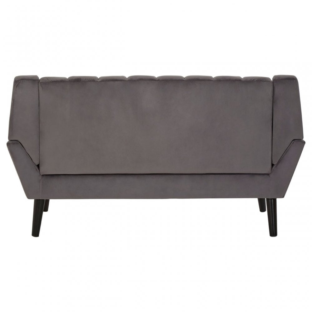 Savina 2 Seat Grey Sofa, Grey