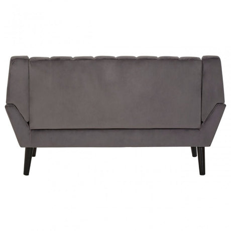 Savina 2 Seat Grey Sofa, Grey