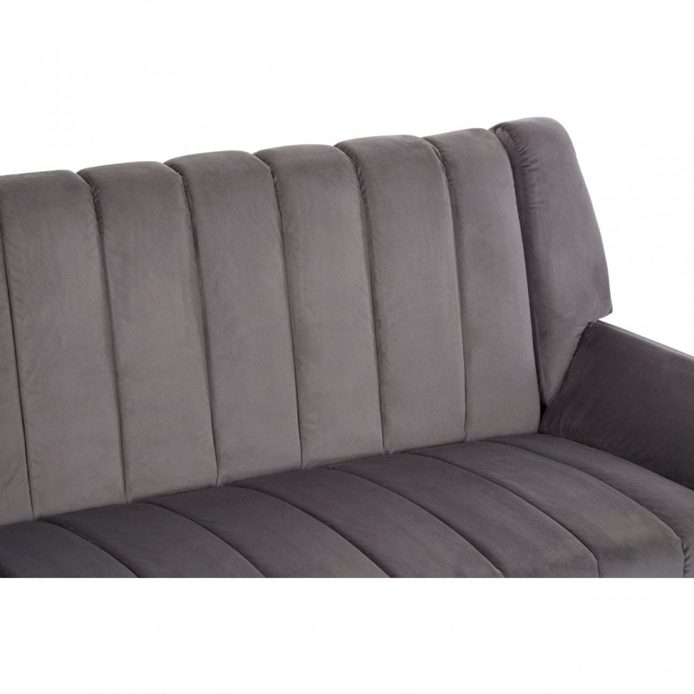 Savina 2 Seat Grey Sofa, Grey