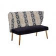 Cefena Moroccan Sofa, Black