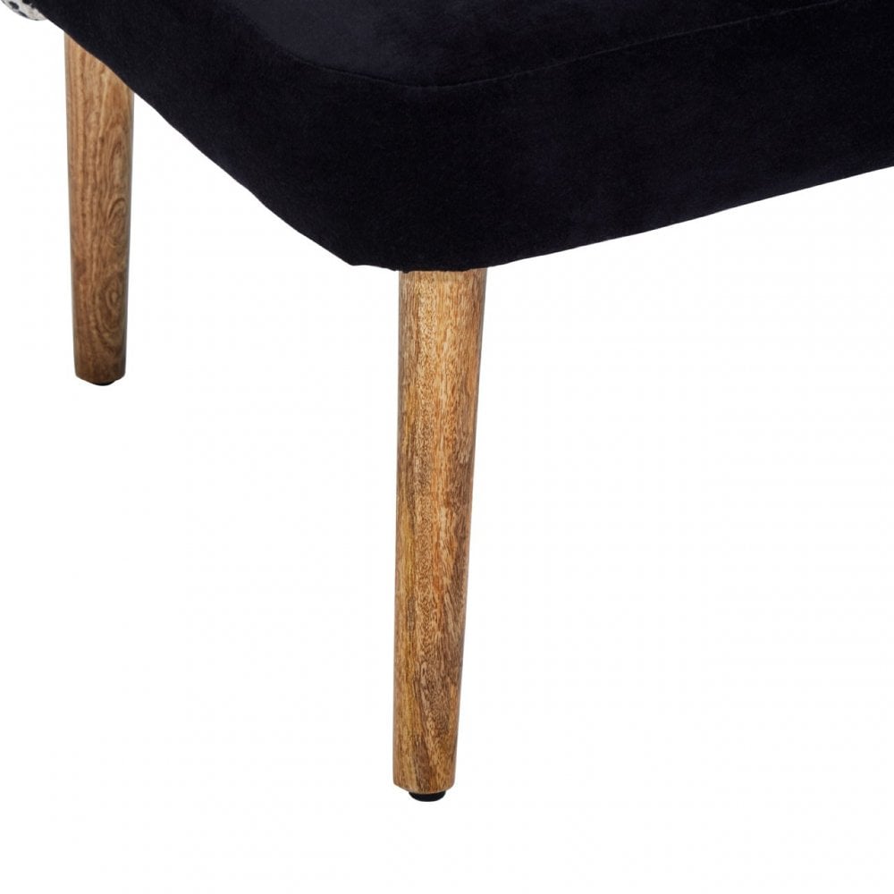 Cefena Moroccan Sofa, Black