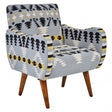 Cefena Chair With Multi-Coloured Upholstery, Multi-Coloured