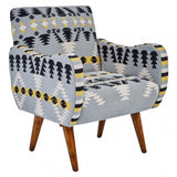 Cefena Chair With Multi-Coloured Upholstery, Multi-Coloured